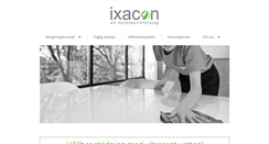 Desktop Screenshot of ixacon.se